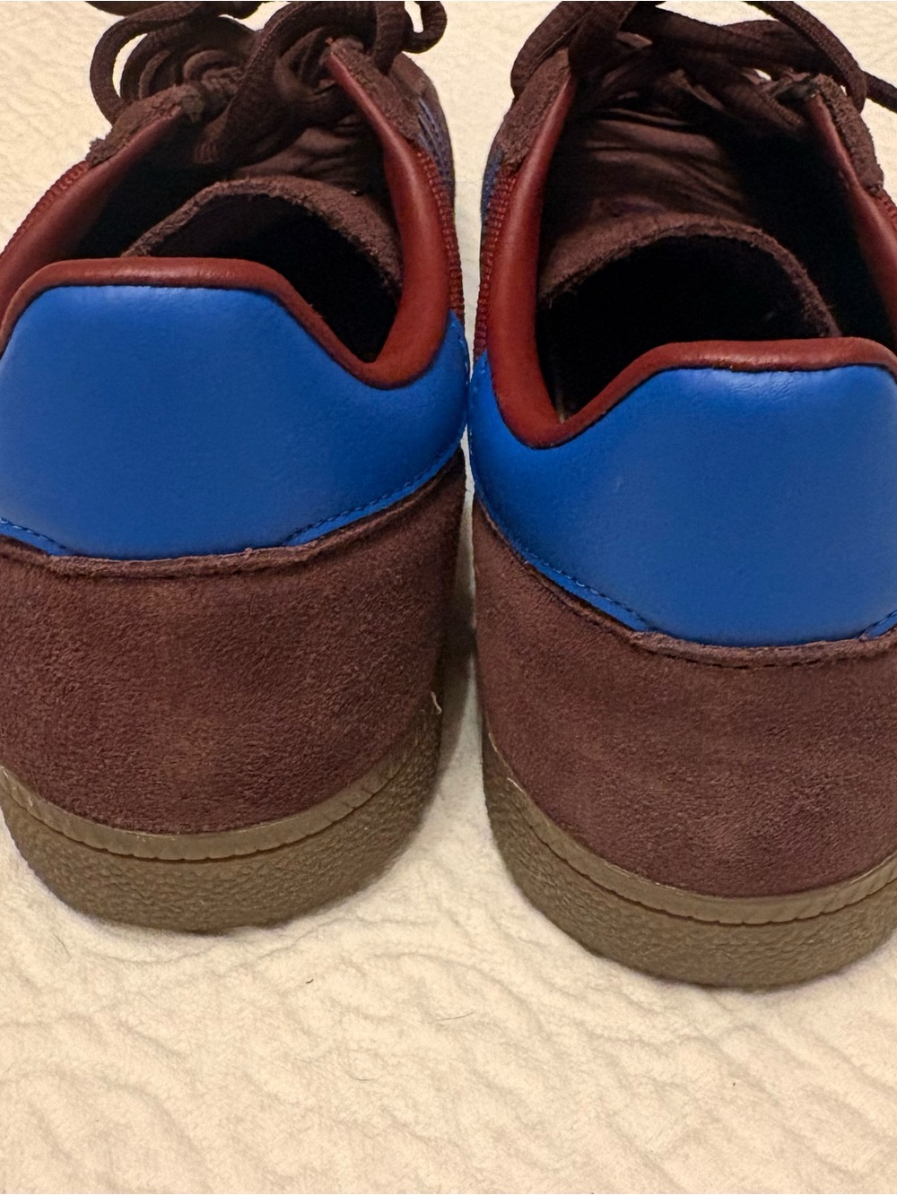 Adidas Handball Spezial Night Red Blue Shadow Red Shoes men’s size 10 1/2 - Picture 5 of 6